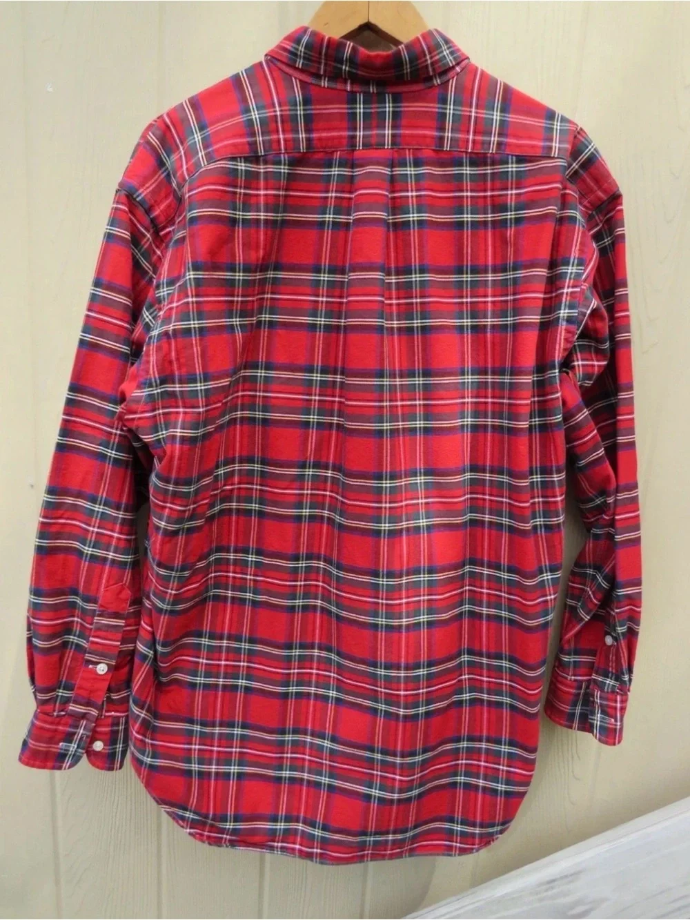 Polo by Ralph Lauren Red Plaid Button-Down Shirt M